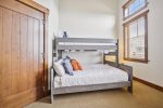 One Ski Hill bedroom 4 - bedding varies often twins or bunks